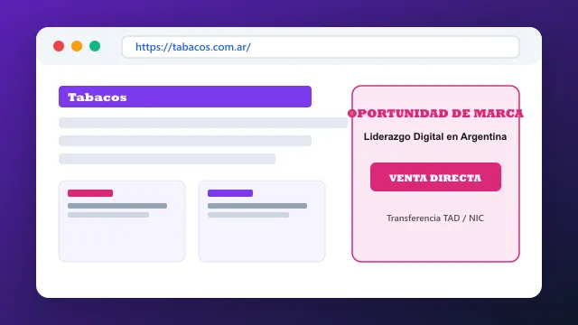 Modelo de aplicación comercial y proyectos digitales para tabacos.com.ar